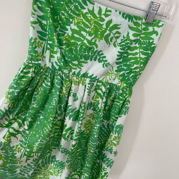 SWF Planta Green Bubble Mini Dress - Picture 3 of 8